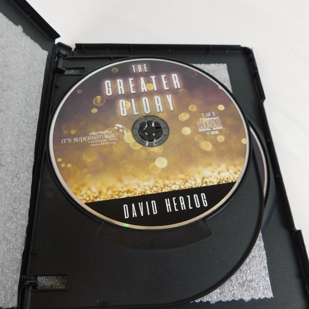 Greater Glory Audiobook 3 CD Set 2018 Dr David Herzog Christian Sermon Ministry - Picture 3 of 8